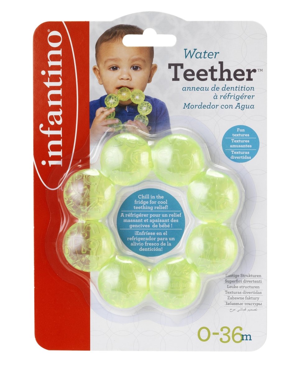WATER TEETHER (GREEN) INFANTINO - Premium for Kids in Qatar | Toysaro.com